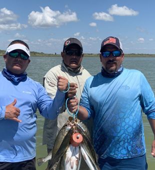 South Padre fishing: speckled trout delight!